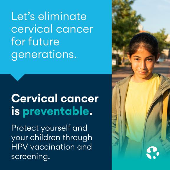 World Cancer Day 2023 - cervical cancer infographic 8 - English