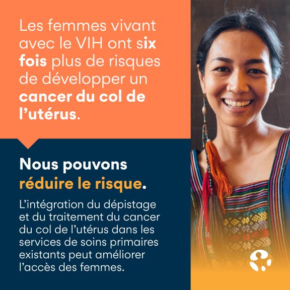 World Cancer Day 2023 - cervical cancer infographic 11 - French