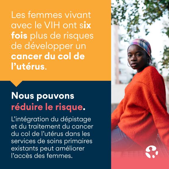 World Cancer Day 2023 - cervical cancer infographic 12 - French