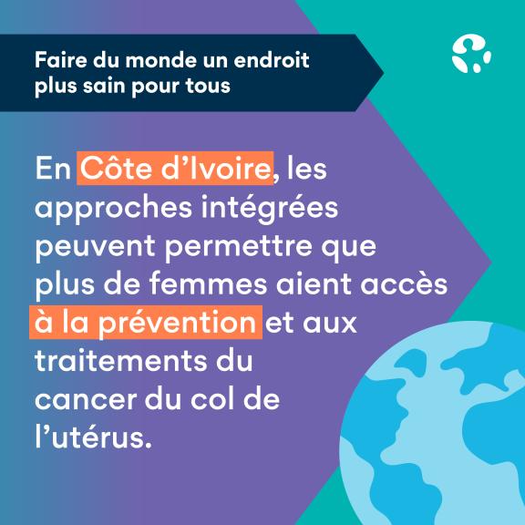 World Cancer Day 2023 - cervical cancer infographic 14 - French