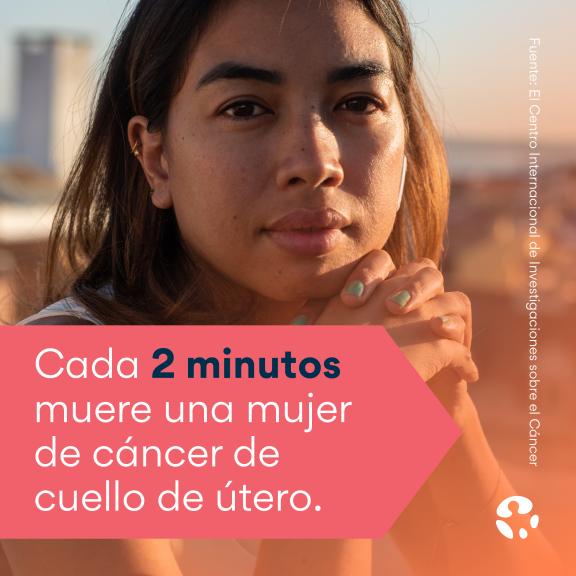World Cancer Day 2023 - cervical cancer infographic 1 - Spanish