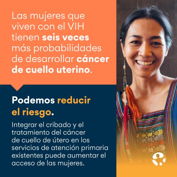 World Cancer Day 2023 - cervical cancer infographic 11 - Spanish