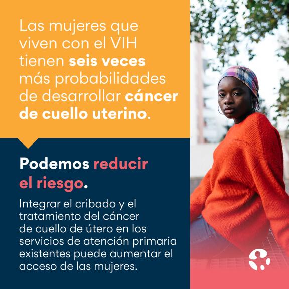 World Cancer Day 2023 - cervical cancer infographic 12 - Spanish