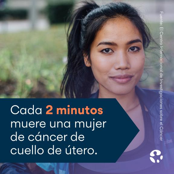 World Cancer Day 2023 - cervical cancer infographic 2 - Spanish