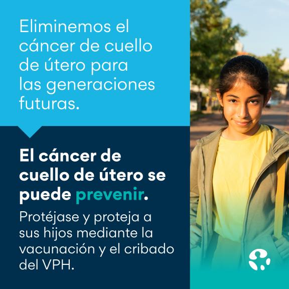 World Cancer Day 2023 - cervical cancer infographic 8 - Spanish