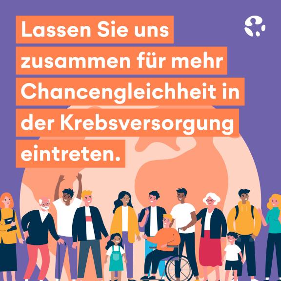  World Cancer Day 2024 - Social Media - Motivation 1 - German